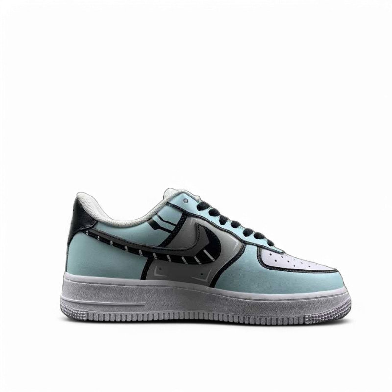 Nike Air Force 1 Custom "Blue Ciborg"