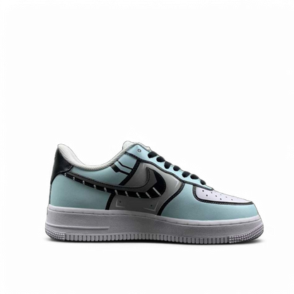 Nike Air Force 1 Custom "Blue Ciborg"